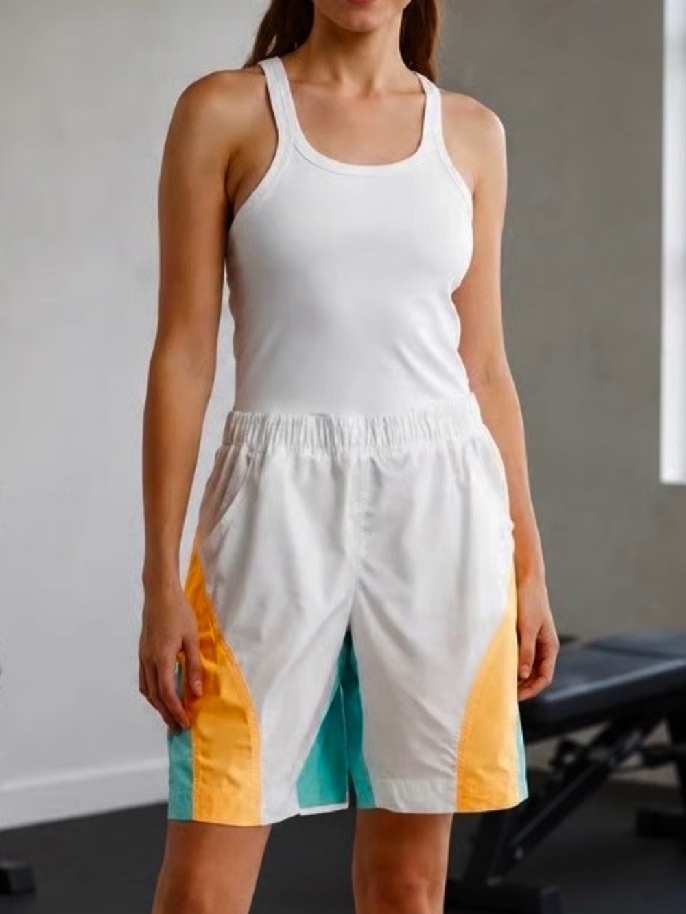 EUC Free People Movement Double Bounce Shorts Jumpsuit Size XS